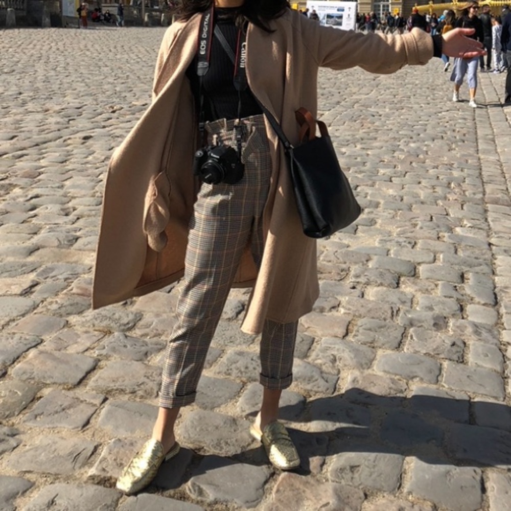 Bershka Paperbag Trousers